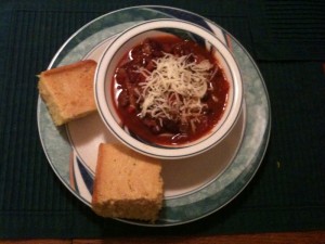 Homemade sweet cornbread