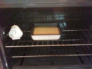 Place cornbread mixture in 375 degree oven