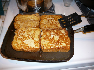 Cooked French Toast