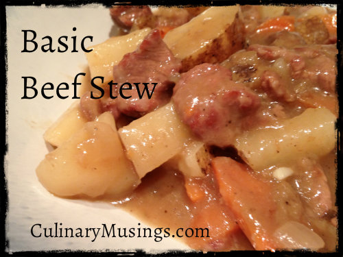 Basic Dutch Oven Beef Stew Recipe