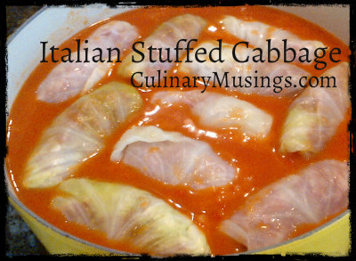 Italian Stuffed Cabbage Rolls Recipe - CulinaryMusings.com