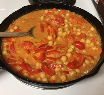 Chickpea Red Curry