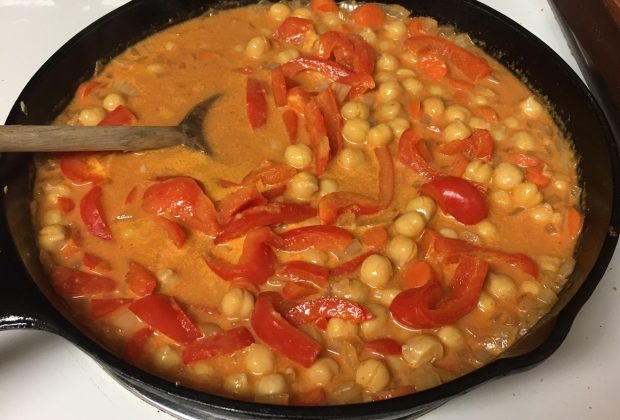 Chickpea Red Curry