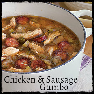 Dutch Oven Chicken & Sausage Gumbo Recipe